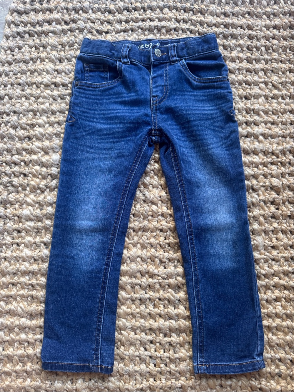 Cat & Jack Dark Blue Kids Jeans 4T